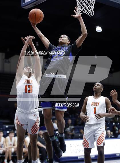Thumbnail 1 in Capital Christian vs. Poly (MaxPreps MLK Classic) photogallery.