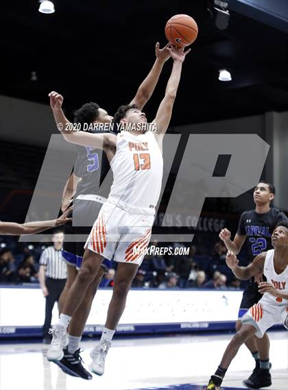 Thumbnail 1 in Capital Christian vs. Poly (MaxPreps MLK Classic) photogallery.