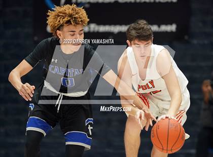 Thumbnail 1 in Capital Christian vs. Poly (MaxPreps MLK Classic) photogallery.
