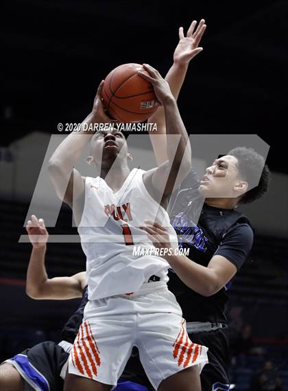 Thumbnail 2 in Capital Christian vs. Poly (MaxPreps MLK Classic) photogallery.
