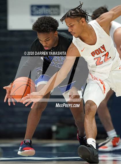 Thumbnail 1 in Capital Christian vs. Poly (MaxPreps MLK Classic) photogallery.
