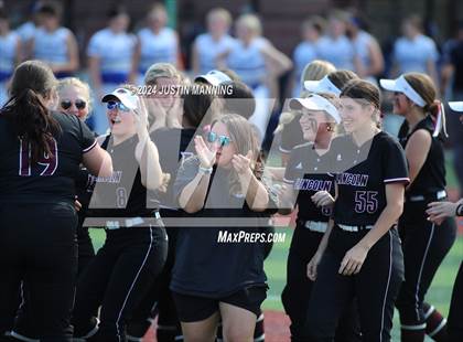 Thumbnail 2 in DeWitt vs. Lincoln (AAA 3A Semifinal) photogallery.