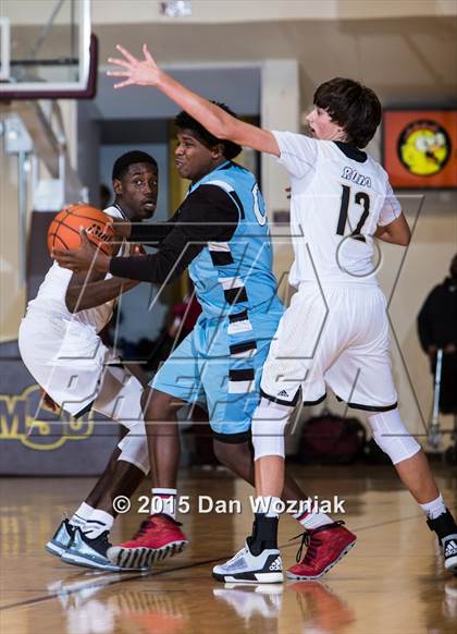 Thumbnail 3 in Rider vs. New Way Christian Academy (Fantasy of Lights) photogallery.