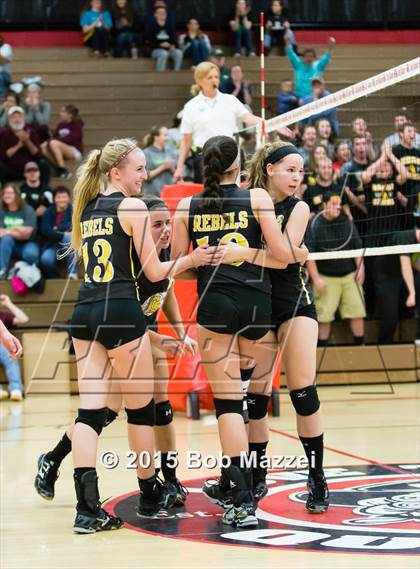 Thumbnail 1 in South Range vs. Crestview (OHSAA D3 Northeast Section 1 Final) photogallery.