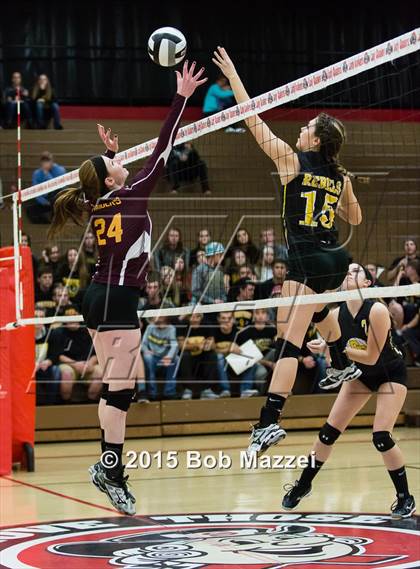 Thumbnail 2 in South Range vs. Crestview (OHSAA D3 Northeast Section 1 Final) photogallery.