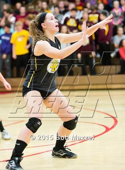 Thumbnail 2 in South Range vs. Crestview (OHSAA D3 Northeast Section 1 Final) photogallery.