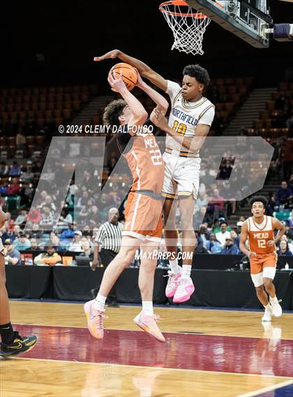 Thumbnail 2 in Mead vs Northfield (CHSAA 5A Great 8) photogallery.