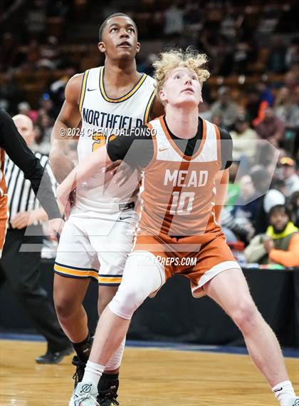 Thumbnail 3 in Mead vs Northfield (CHSAA 5A Great 8) photogallery.