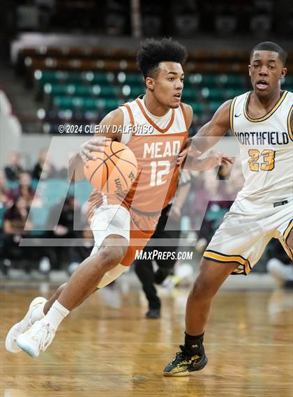 Thumbnail 3 in Mead vs Northfield (CHSAA 5A Great 8) photogallery.