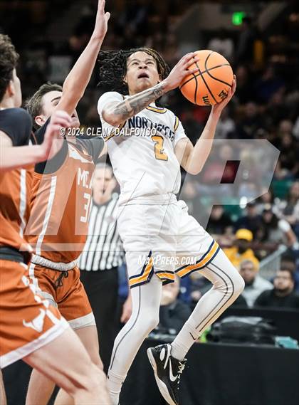 Thumbnail 1 in Mead vs Northfield (CHSAA 5A Great 8) photogallery.