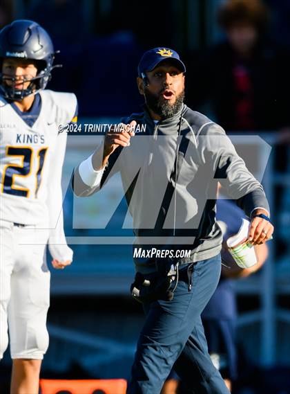Thumbnail 3 in King's Academy @ Sacred Heart Prep (CIF CCS Division 4 Quarterfinal) photogallery.