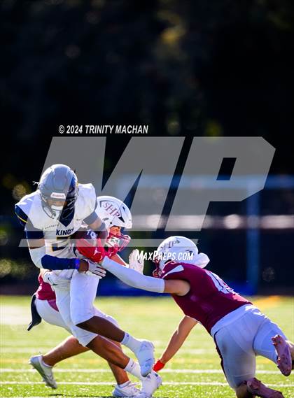 Thumbnail 3 in King's Academy @ Sacred Heart Prep (CIF CCS Division 4 Quarterfinal) photogallery.