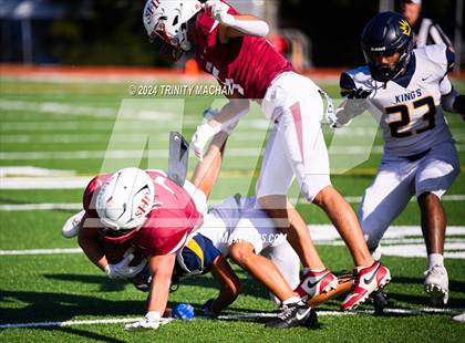 Thumbnail 3 in King's Academy @ Sacred Heart Prep (CIF CCS Division 4 Quarterfinal) photogallery.
