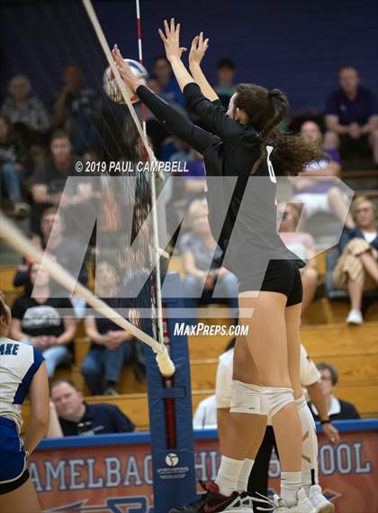 Thumbnail 2 in Northwest Christian vs Snowflake (AIA D3 Semifinal) photogallery.