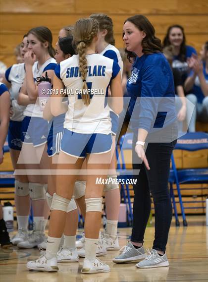 Thumbnail 1 in Northwest Christian vs Snowflake (AIA D3 Semifinal) photogallery.