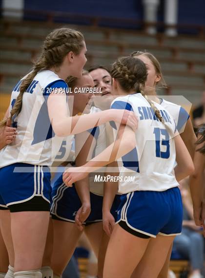 Thumbnail 3 in Northwest Christian vs Snowflake (AIA D3 Semifinal) photogallery.