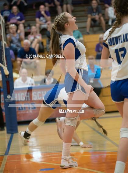 Thumbnail 1 in Northwest Christian vs Snowflake (AIA D3 Semifinal) photogallery.