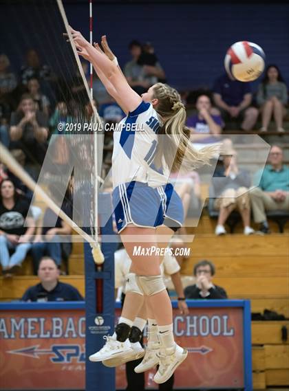 Thumbnail 3 in Northwest Christian vs Snowflake (AIA D3 Semifinal) photogallery.