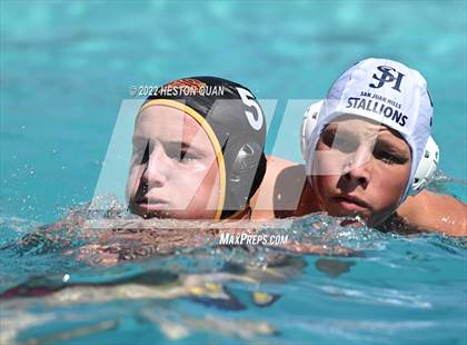 Thumbnail 2 in San Juan Hills vs. La Serna (Villa Park Classic) photogallery.
