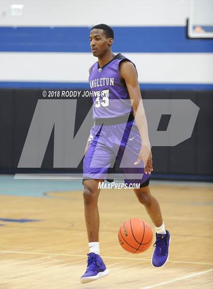 Thumbnail 1 in La Porte vs. Angleton (Texas McDonald's Invitatonal) photogallery.