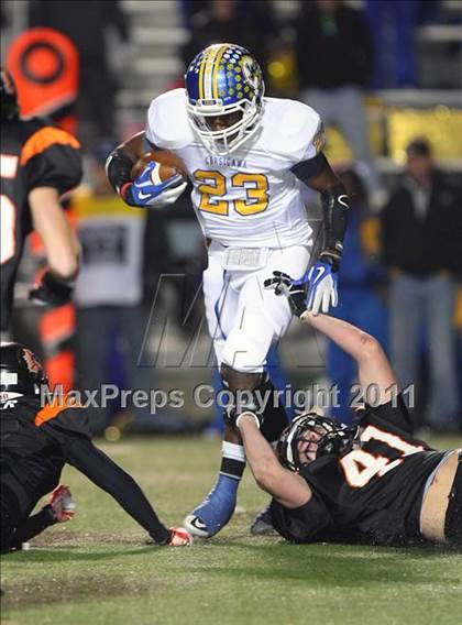 Thumbnail 2 in Corsicana vs. Aledo (4A Division ll Semifinal) photogallery.