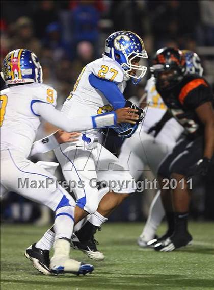 Thumbnail 3 in Corsicana vs. Aledo (4A Division ll Semifinal) photogallery.