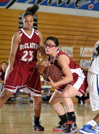 Thumbnail 1 in McClatchy vs. Capital Christian (Lady Bulldog Winter Classic) photogallery.