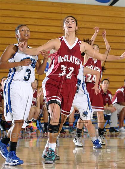 Thumbnail 3 in McClatchy vs. Capital Christian (Lady Bulldog Winter Classic) photogallery.