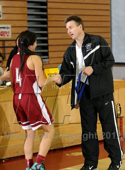 Thumbnail 1 in McClatchy vs. Capital Christian (Lady Bulldog Winter Classic) photogallery.