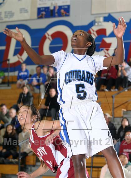 Thumbnail 1 in McClatchy vs. Capital Christian (Lady Bulldog Winter Classic) photogallery.