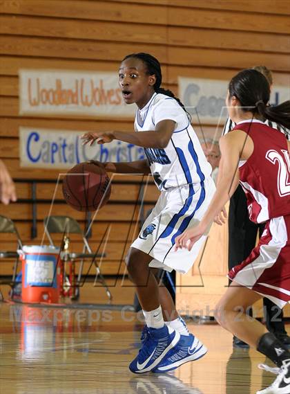 Thumbnail 2 in McClatchy vs. Capital Christian (Lady Bulldog Winter Classic) photogallery.