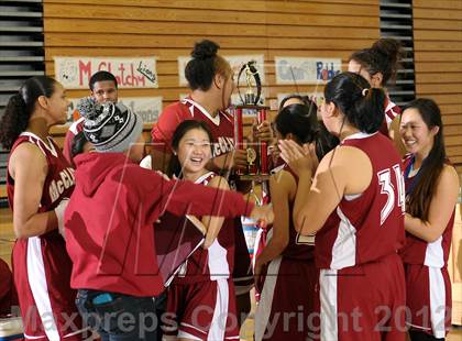 Thumbnail 2 in McClatchy vs. Capital Christian (Lady Bulldog Winter Classic) photogallery.