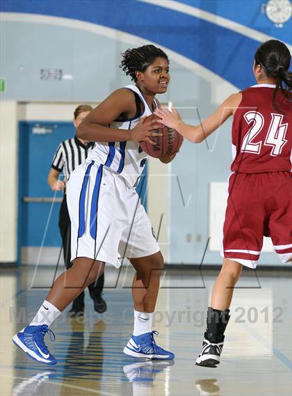 Thumbnail 2 in McClatchy vs. Capital Christian (Lady Bulldog Winter Classic) photogallery.