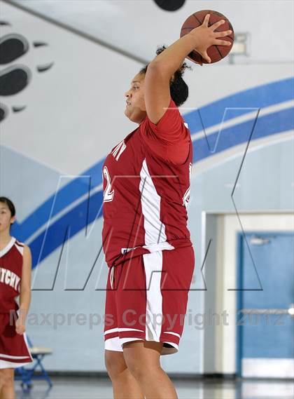 Thumbnail 2 in McClatchy vs. Capital Christian (Lady Bulldog Winter Classic) photogallery.