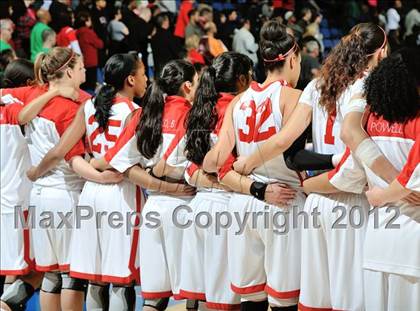 Thumbnail 2 in Mater Dei vs. Long Beach Poly (CIF D1 SoCal Regional Final) photogallery.