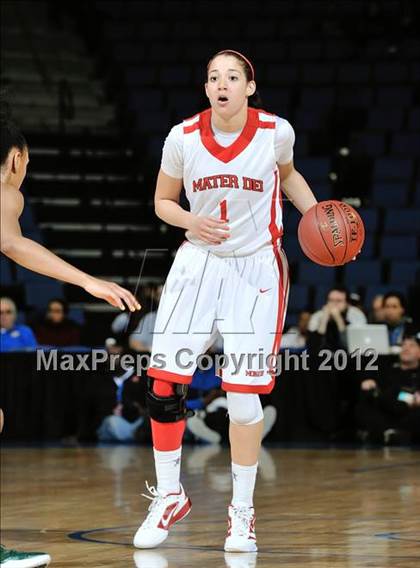 Thumbnail 1 in Mater Dei vs. Long Beach Poly (CIF D1 SoCal Regional Final) photogallery.