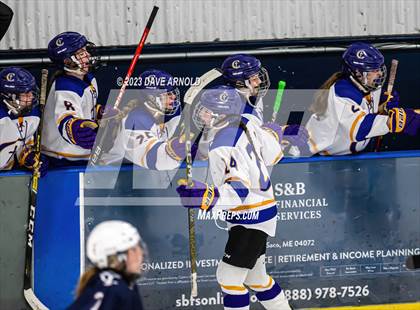 Thumbnail 3 in Yarmouth/Freeport vs. Cheverus/Kennebunk/OldOrchard/Windham (MPA State Final) photogallery.