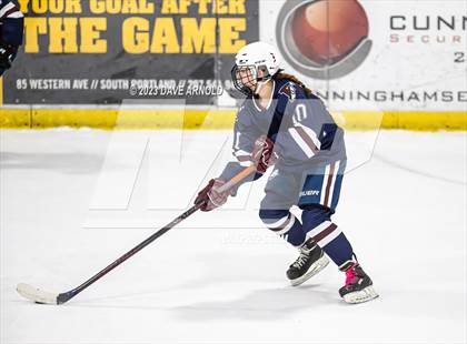 Thumbnail 2 in Yarmouth/Freeport vs. Cheverus/Kennebunk/OldOrchard/Windham (MPA State Final) photogallery.
