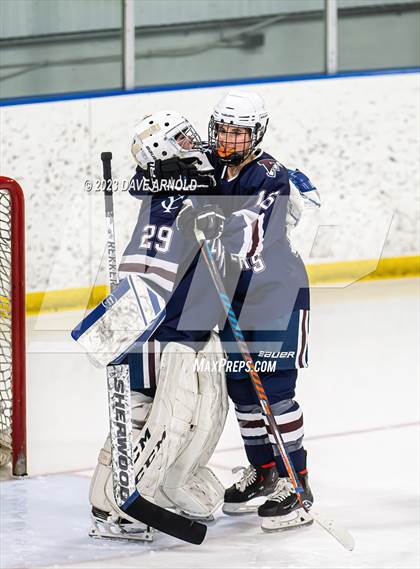 Thumbnail 1 in Yarmouth/Freeport vs. Cheverus/Kennebunk/OldOrchard/Windham (MPA State Final) photogallery.