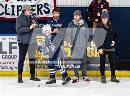 Thumbnail 1 in Yarmouth/Freeport vs. Cheverus/Kennebunk/OldOrchard/Windham (MPA State Final) photogallery.