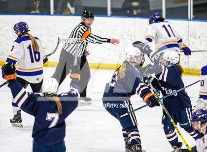 Thumbnail 2 in Yarmouth/Freeport vs. Cheverus/Kennebunk/OldOrchard/Windham (MPA State Final) photogallery.