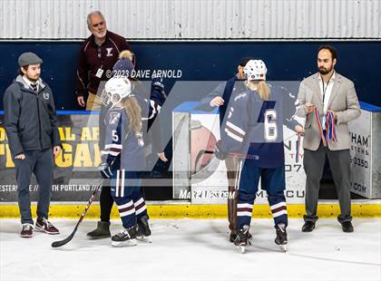 Thumbnail 1 in Yarmouth/Freeport vs. Cheverus/Kennebunk/OldOrchard/Windham (MPA State Final) photogallery.