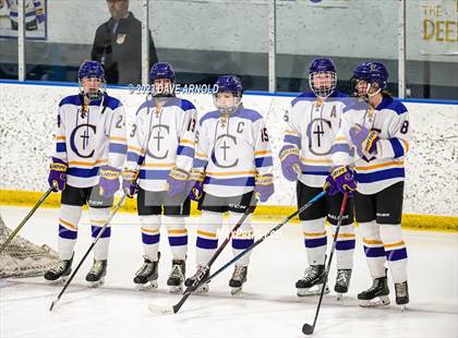 Thumbnail 3 in Yarmouth/Freeport vs. Cheverus/Kennebunk/OldOrchard/Windham (MPA State Final) photogallery.