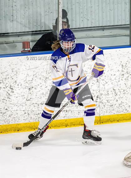 Thumbnail 3 in Yarmouth/Freeport vs. Cheverus/Kennebunk/OldOrchard/Windham (MPA State Final) photogallery.