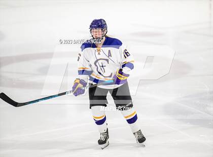 Thumbnail 3 in Yarmouth/Freeport vs. Cheverus/Kennebunk/OldOrchard/Windham (MPA State Final) photogallery.