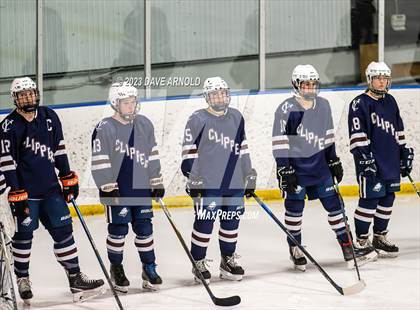 Thumbnail 2 in Yarmouth/Freeport vs. Cheverus/Kennebunk/OldOrchard/Windham (MPA State Final) photogallery.