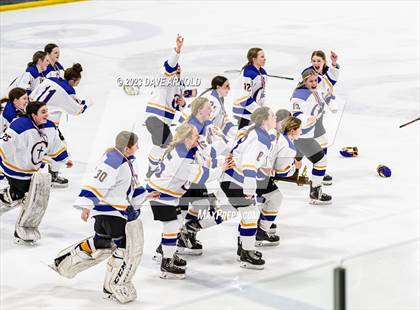 Thumbnail 3 in Yarmouth/Freeport vs. Cheverus/Kennebunk/OldOrchard/Windham (MPA State Final) photogallery.