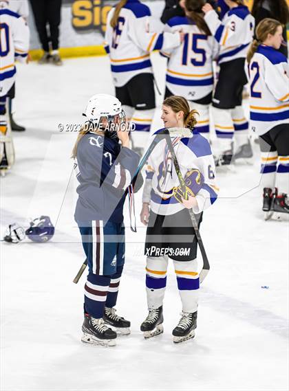 Thumbnail 3 in Yarmouth/Freeport vs. Cheverus/Kennebunk/OldOrchard/Windham (MPA State Final) photogallery.