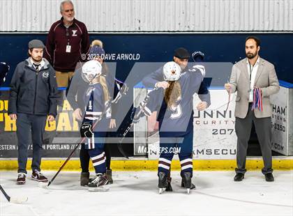 Thumbnail 3 in Yarmouth/Freeport vs. Cheverus/Kennebunk/OldOrchard/Windham (MPA State Final) photogallery.