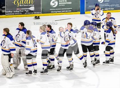 Thumbnail 2 in Yarmouth/Freeport vs. Cheverus/Kennebunk/OldOrchard/Windham (MPA State Final) photogallery.